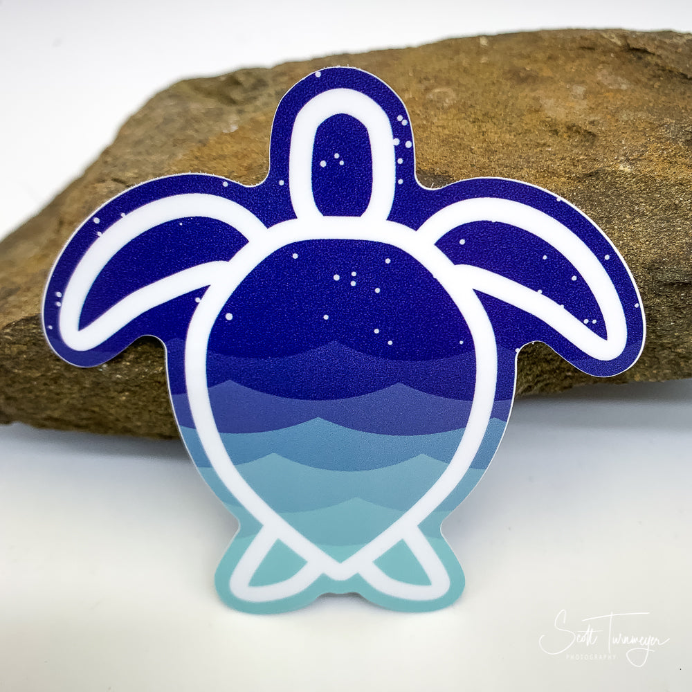 Sea Turtle Vinyl Sticker Decal