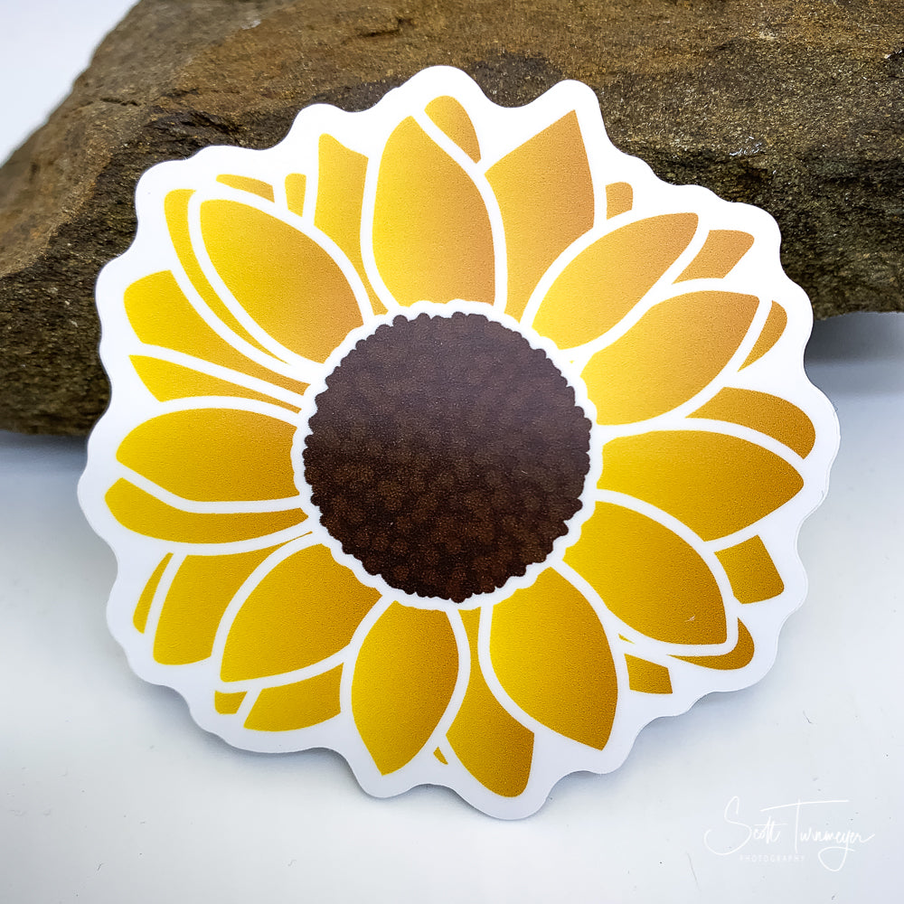 Sunflower Vinyl Sticker Decal