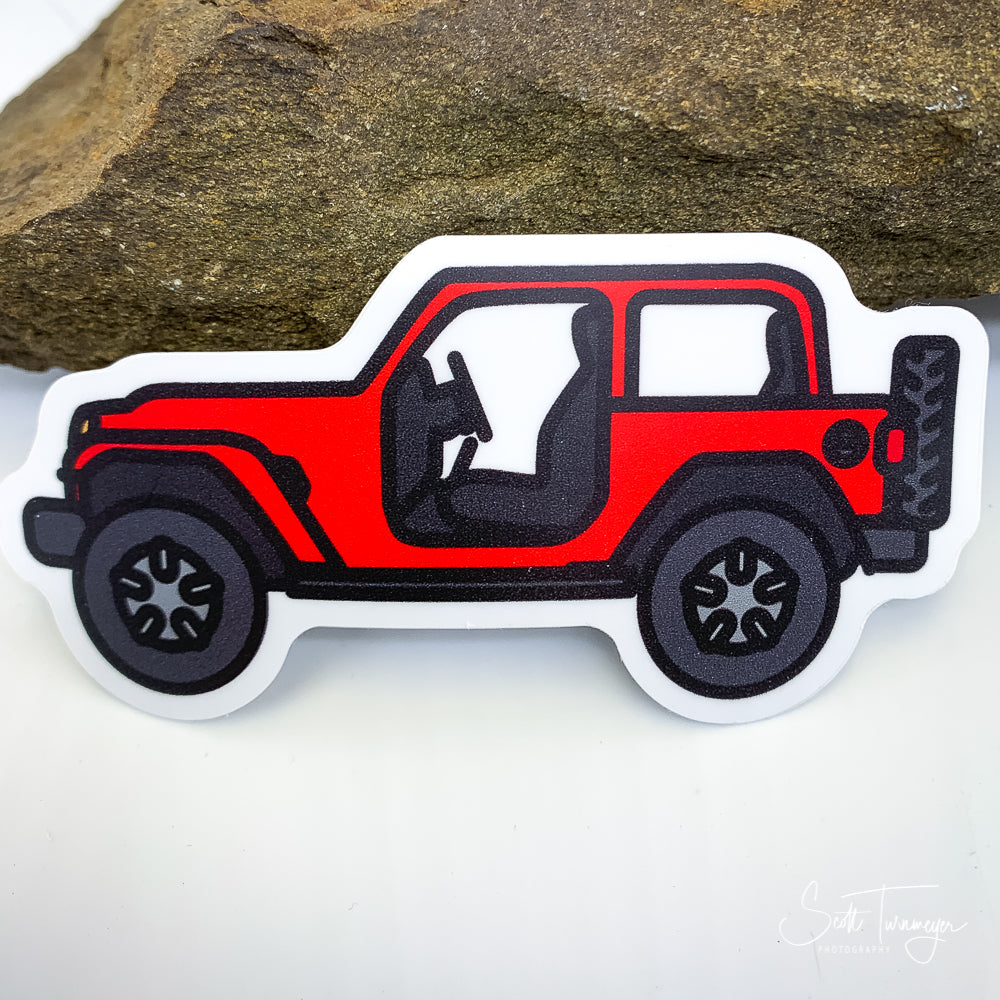 Jeep Vinyl Sticker Decal