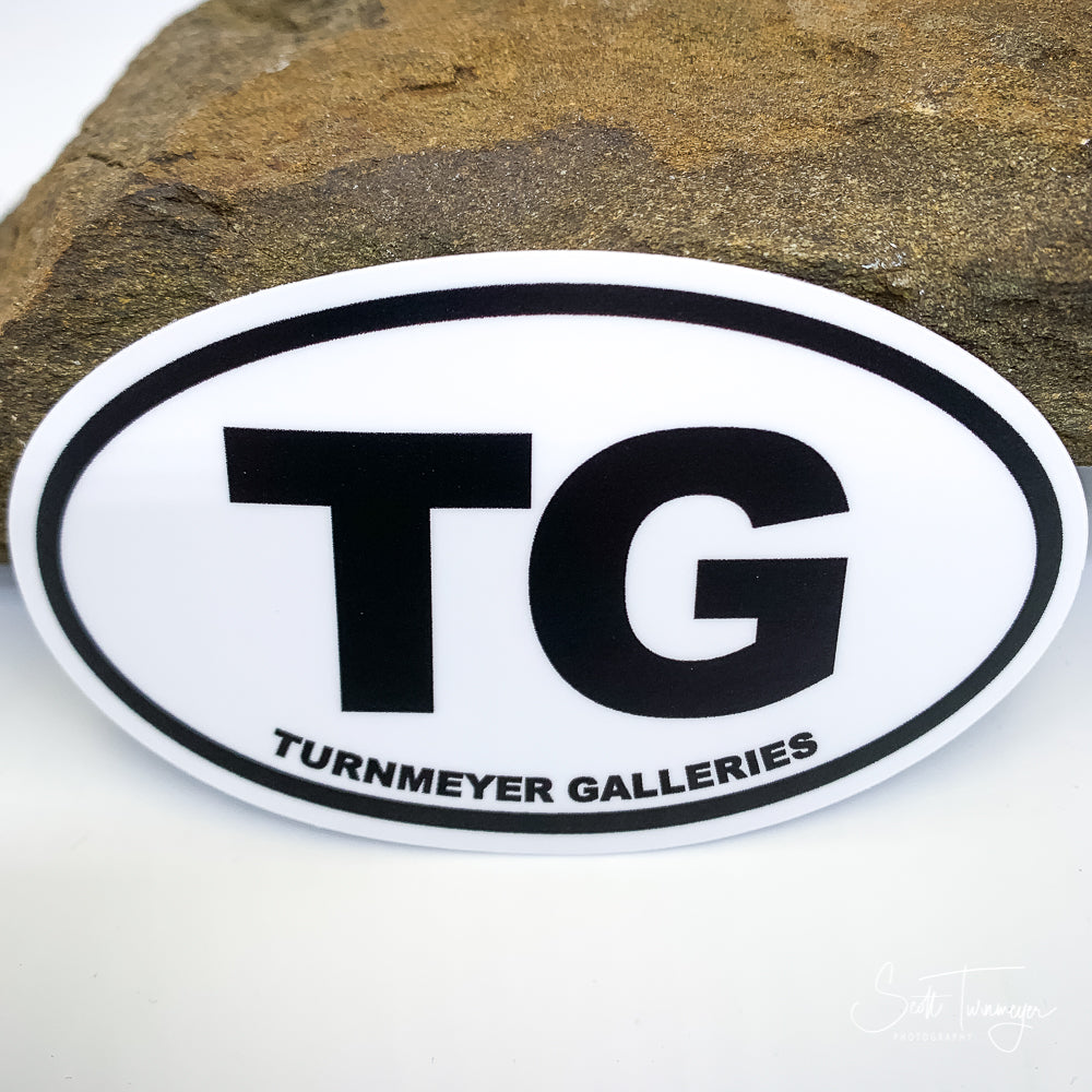 TG Turnmeyer Galleries Vinyl Sticker Decal