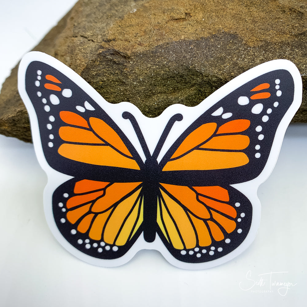 Monarch Butterfly Vinyl Sticker Decal