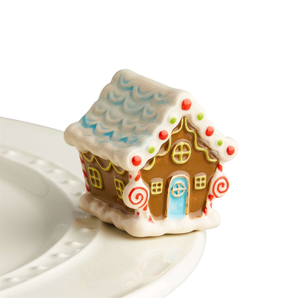 Candyland Lane Gingerbread House Mini by Nora Fleming