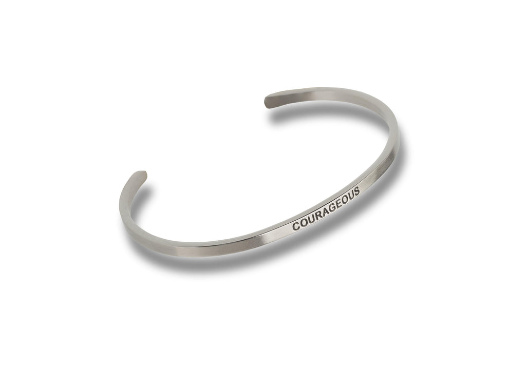 Courageous Stainless Steel Bracelet - Turnmeyer Galleries