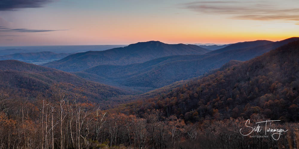 Sunset On Old Rag Fine Art Landscape Photography Print – Turnmeyers