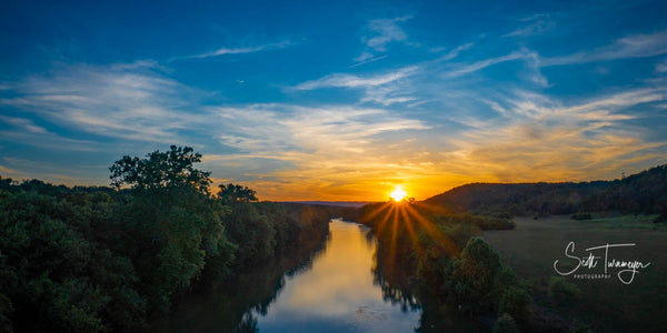 Sunset On The North Fork Fine Art Landscape Photography Print