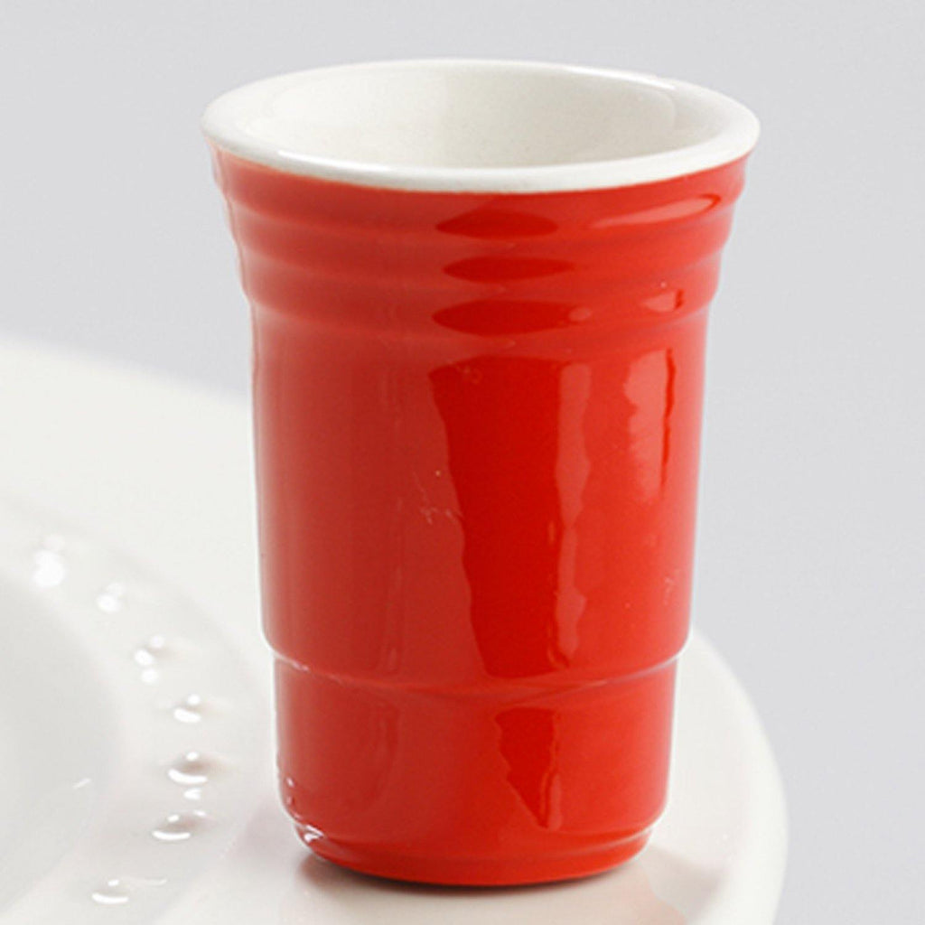 Fill Me Up Red Solo Cup Mini by Nora Fleming - Turnmeyer Galleries