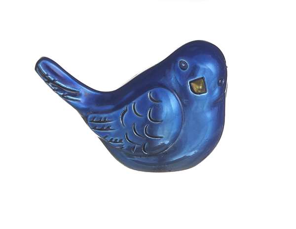 Bluebird of Happiness Blue Bird Charm Pocket Token