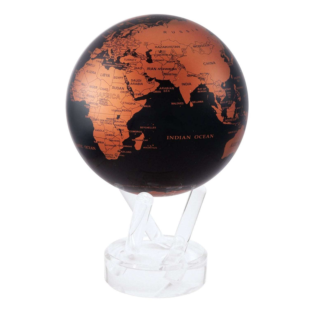 Copper and Black MOVA Globe
