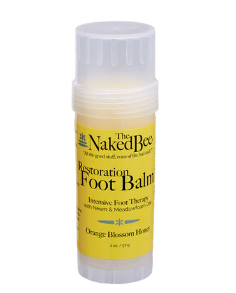 2oz Orange Blossom Honey Restoration Foot Balm by the Naked Bee