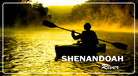 Shenandoah River Kayaker Vinyl Sticker Decal