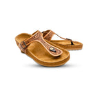 Grashius Western Hand Tooled Leather Sandals