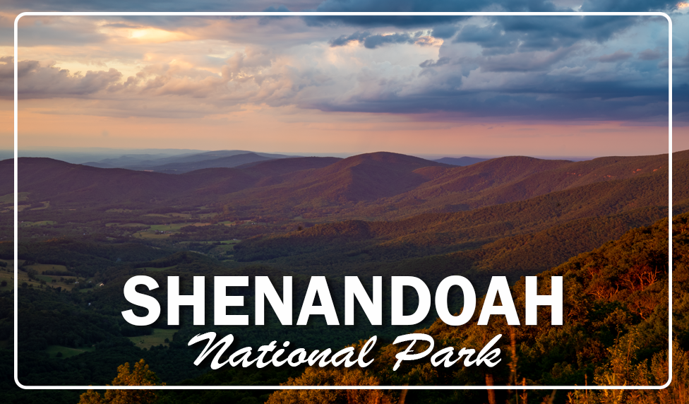 Shenandoah National Park Vinyl Sticker Decal
